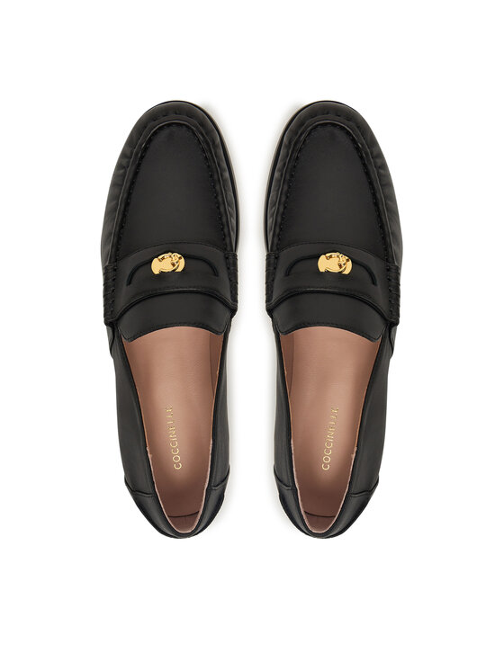 Coccinelle Mokasīni Coccinelle E4 TUP 16 01 01 Melns