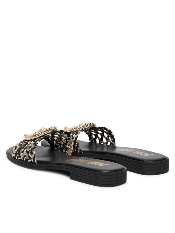 Just Cavalli Шльопанці Just Cavalli 80RA3S83 ZSE38 Чорний