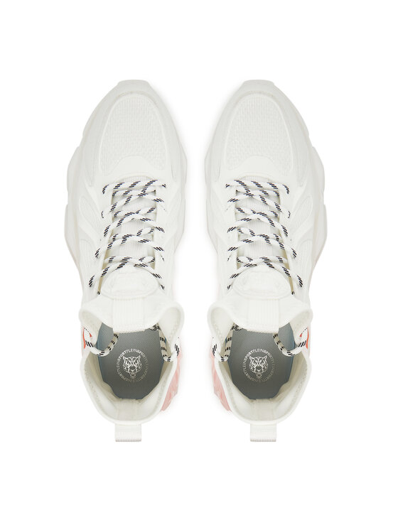 Plein Sport Сникърси Plein Sport PACS USC0435 STE003N Бял