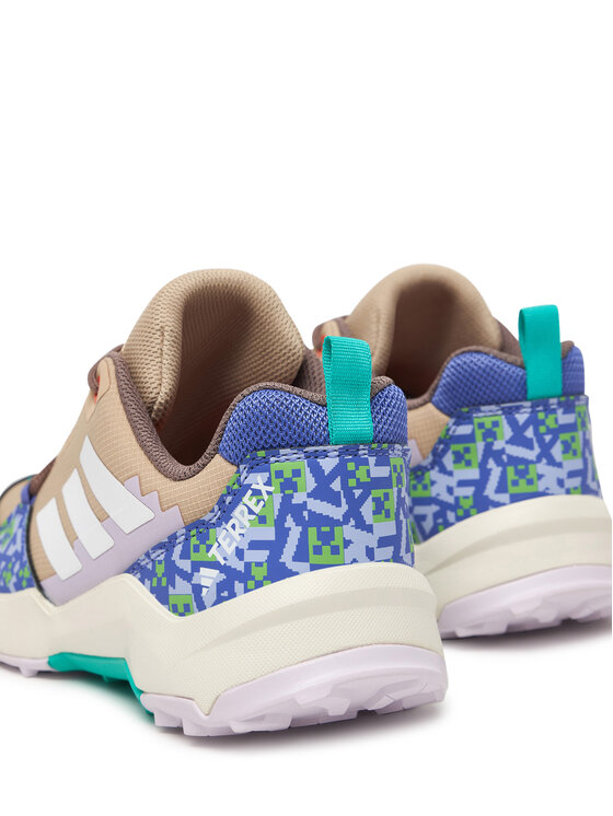 adidas Трекінгові черевики adidas Minecraft Terrex Ax4R Hiking JR1298 Бежевий