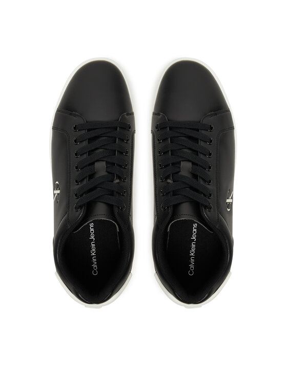 Calvin Klein Jeans Sneakersy Calvin Klein Jeans Classic Cupsole Ru Patch Lth YM0YM01297 Čierna