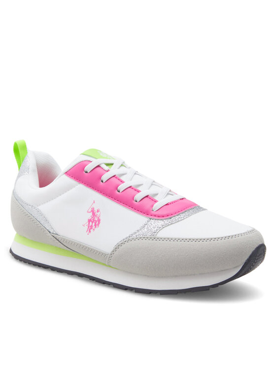 U.S. Polo Assn. Tenisice U.S. Polo Assn. NOBIK013 Bijelo zlato