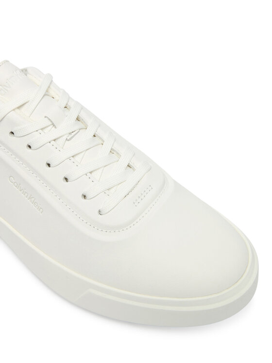 Calvin Klein Laisvalaikio batai Calvin Klein Low Pro Cups Laceup Oxf Hf Lth HW0HW02753 Balta
