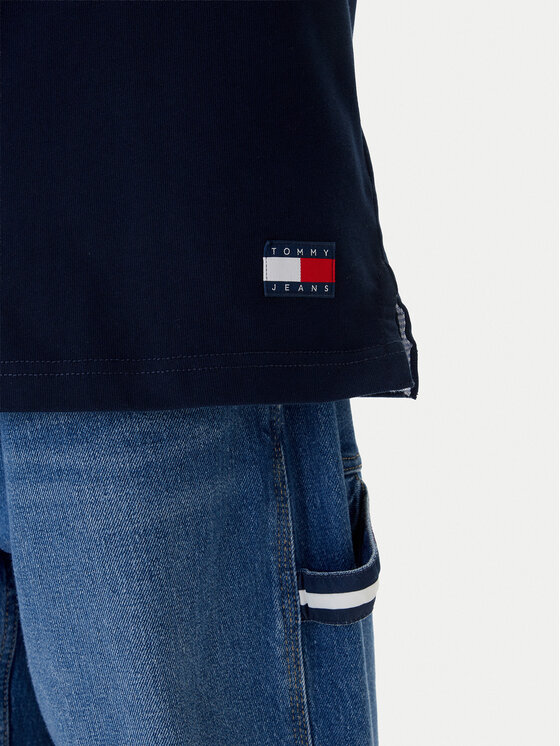 Tommy Jeans Tommy Jeans Polo Archive Rugby DM0DM23054 Azul marino Relaxed Fit