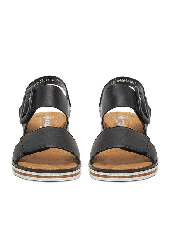 Rieker Sandali Rieker V3667-00 Nero