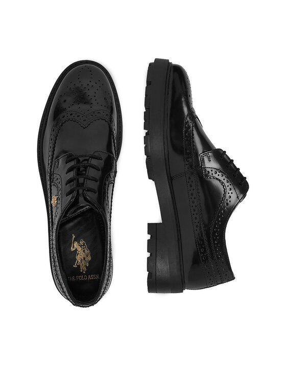 U.S. Polo Assn. Туфлі U.S. Polo Assn. EO-ANYA001W/GL1 Чорний
