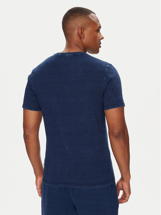 Guess Jeans Guess Jeans Majica M5YI34 KCTG1 Modra Slim Fit