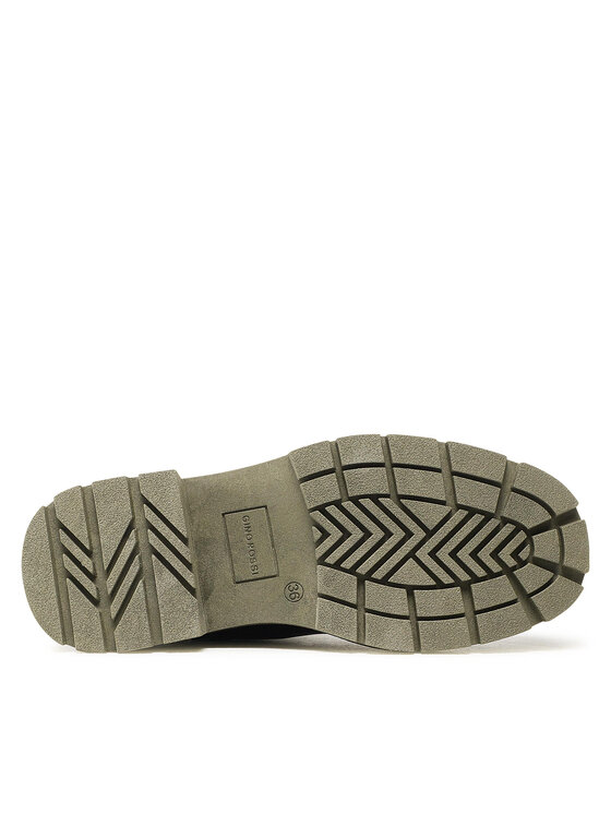 GINO ROSSI Kotníková obuv s elastickým prvkem Gino Rossi 222FW104K Černá