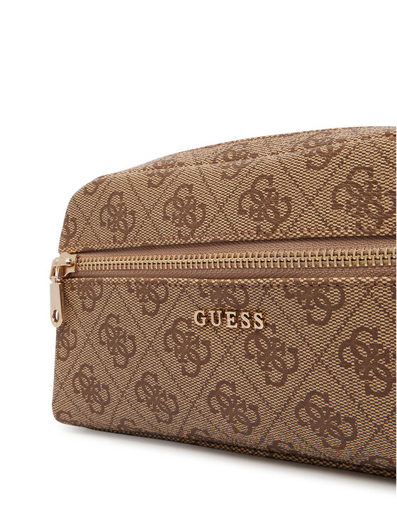 Guess Kozmetični kovček Guess PW7564 P6273 Temno bež