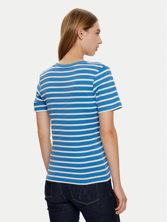 Tommy Hilfiger Tommy Hilfiger Póló New Cody WW0WW40584 Kék Slim Fit