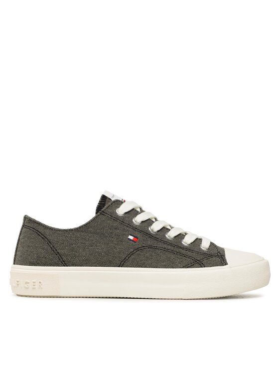 Tommy Hilfiger Modne superge Tommy Hilfiger Low Cut Lce-Up T3X9-32827-0890 S Črna