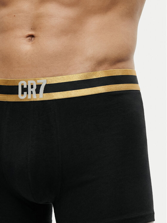 Cristiano Ronaldo CR7 Cristiano Ronaldo CR7 Conjunto de calzoncillos boxer 8125-49 Negro
