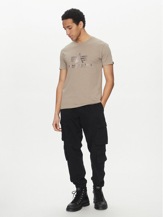 Alpha Industries Alpha Industries Футболка Basic 100501 Бежевий Regular Fit