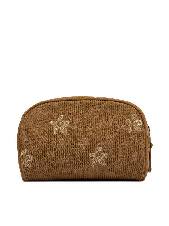 Roxy Kozmetická taštička Roxy Feeling Emby Pencil Case ERJAA04448 Hnedá