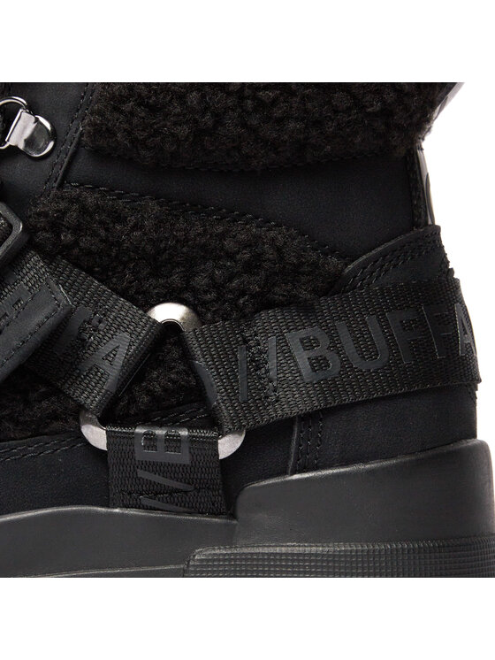 Buffalo Туристически oбувки Buffalo Aspha Com Mid Warm 1622328 Черен