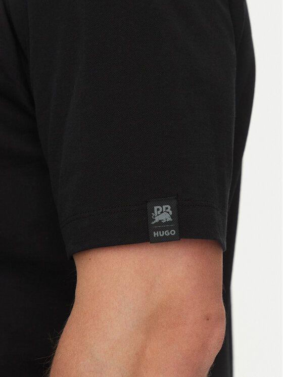 HUGO HUGO Поло Dodac_RB 50542748 Чорний Regular Fit
