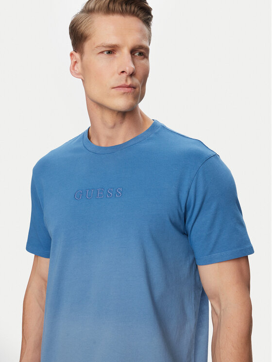 Guess Guess Camiseta M6GI29 K3258 Azul Regular Fit
