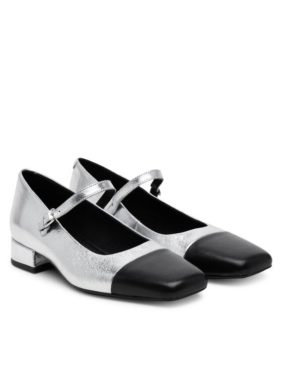 Vagabond Shoemakers Pantofi Vagabond Shoemakers Debbi 5918-019-96 Argintiu