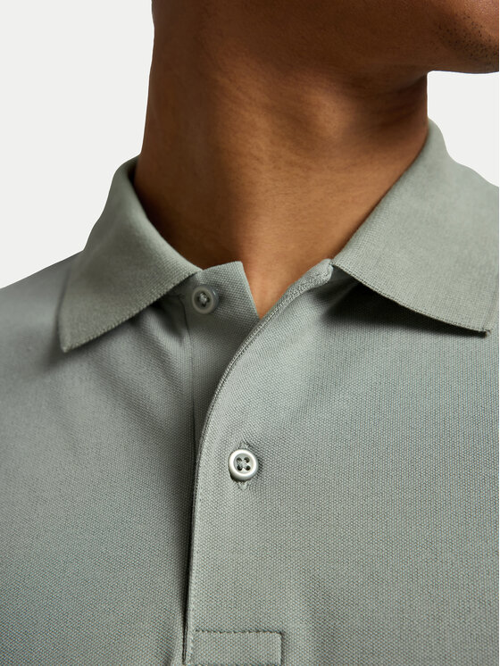 Selected Homme Selected Homme Polo majica 16095851 Zelena Slim Fit