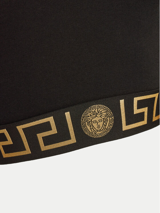 Versace Versace Top de sujetador 1008598 1A10011 Negro Slim Fit
