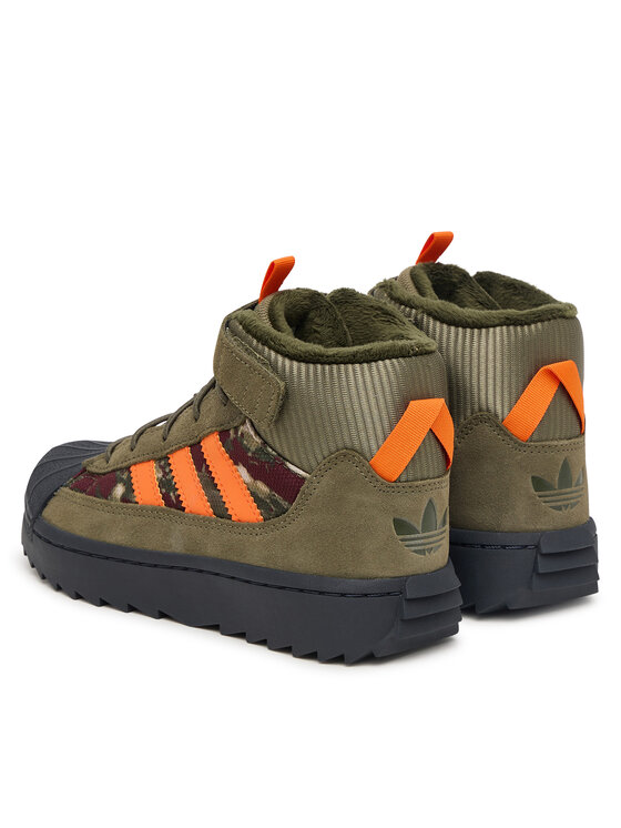 adidas Schnürschuhe adidas Superstar Winter Trek KH9792 Grün