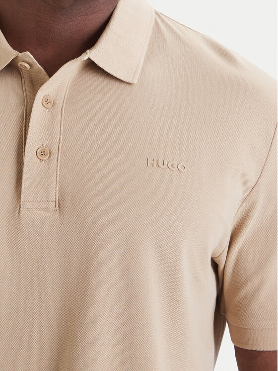 HUGO HUGO Polo Donos222 50466182 Beis Regular Fit