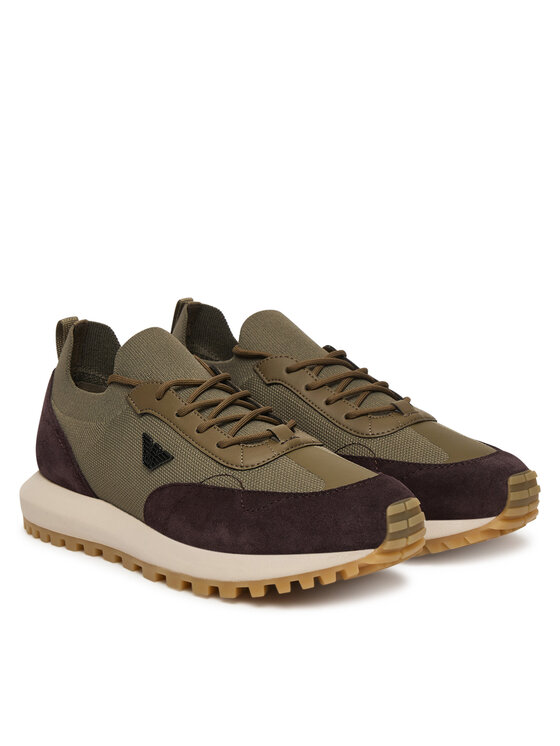 Emporio Armani Снікерcи Emporio Armani EM003739 AF19724 MZ783 Зелений