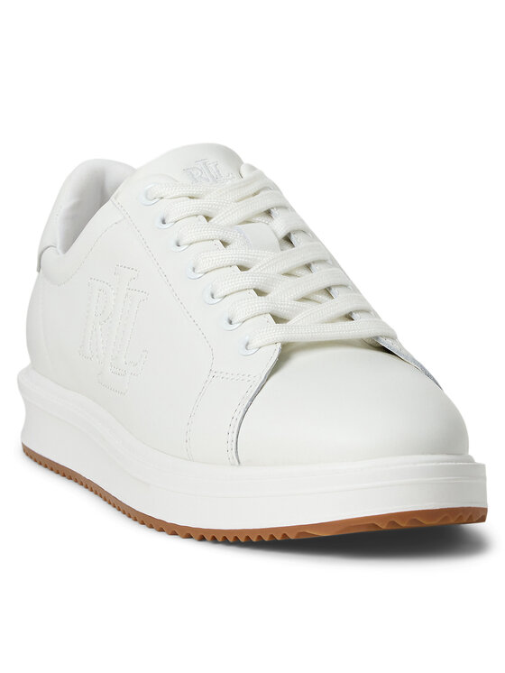 LAUREN RALPH LAUREN Sneakersy LAUREN RALPH LAUREN Ainsley Sk Ltl 802959228001 Biela