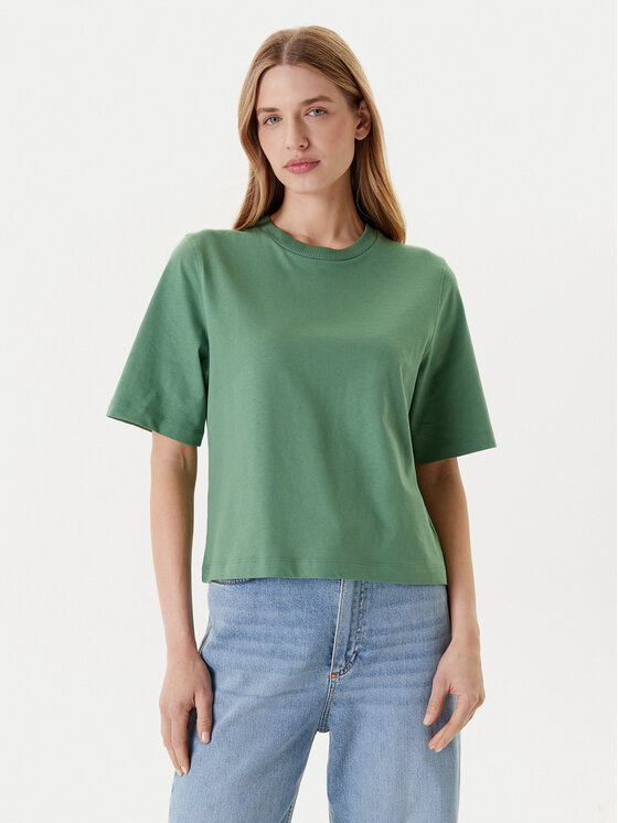 United Colors Of Benetton United Colors Of Benetton T-Shirt 3BL0E17G5 Πράσινο Relaxed Fit