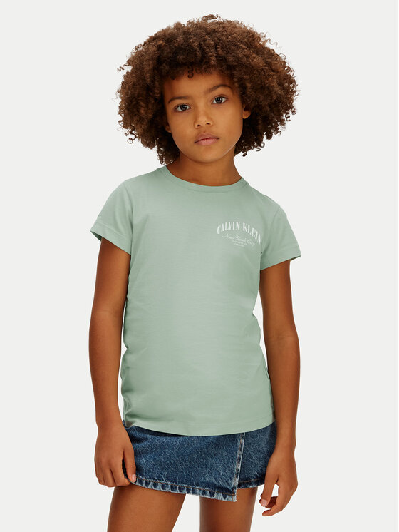 Calvin Klein Jeans Calvin Klein Jeans Camiseta LVCKSJA23G Verde claro Slim Fit