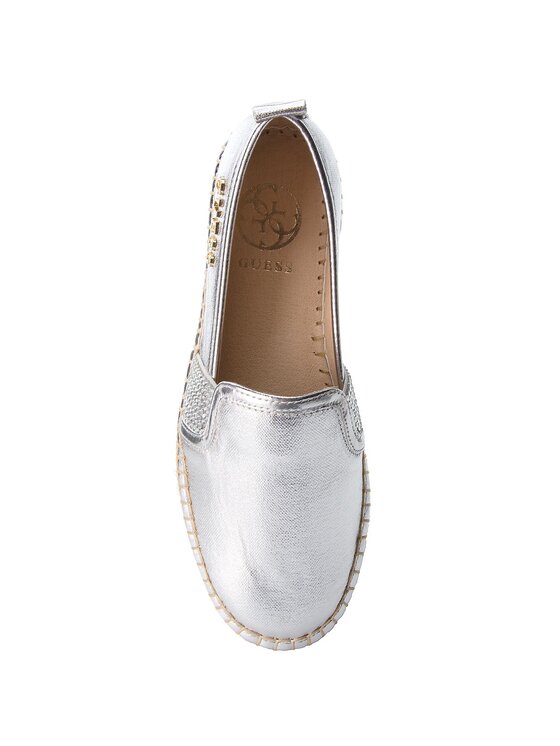 Guess Espadrilės Guess Rela FLRLE2 FAM14 Sidabrinė