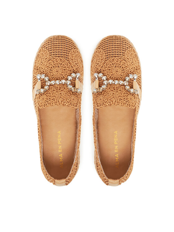 Alma En Pena Espadrilky Alma En Pena V250271 Hnedá