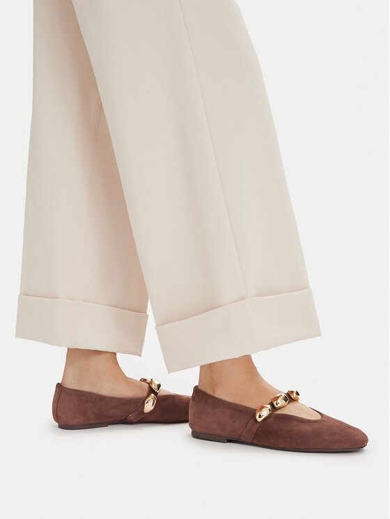 Steve Madden Balerīnas Steve Madden Poppin 11005437 Brūns