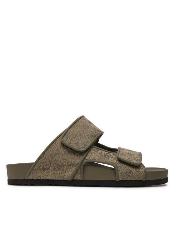 Guess Klapki Guess Igea II Jqd 4g FMGIGJ FAL03 Khaki