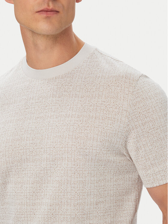 BOSS BOSS Camiseta H-Thompson 181 50565299 Beis Regular Fit