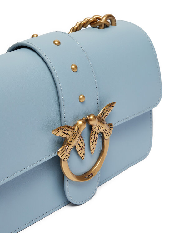 PINKO Kabelka Pinko Love One Mini Cl 100059 A0F1 Světle modrá