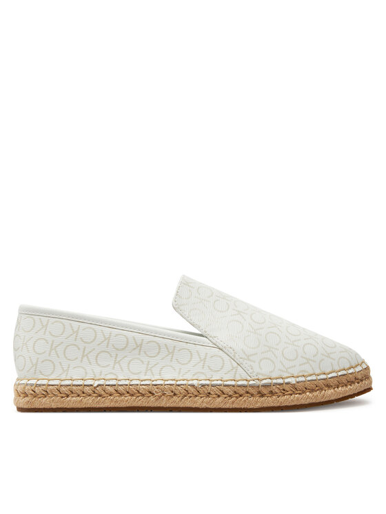 Calvin Klein Espadrilles Calvin Klein Espadrille Epi Mono HW0HW01917 Balts