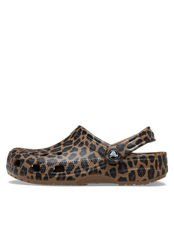 Crocs Шльопанці Crocs Classic Animal Clog 211800 Коричневий