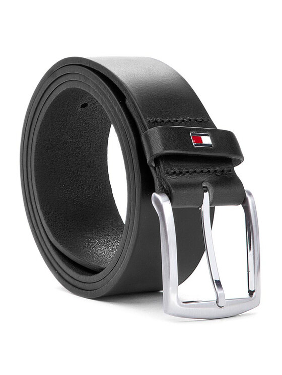 Tommy Hilfiger Férfi öv Tommy Hilfiger New Denton Belt 4.0 E367863162 90 Fekete