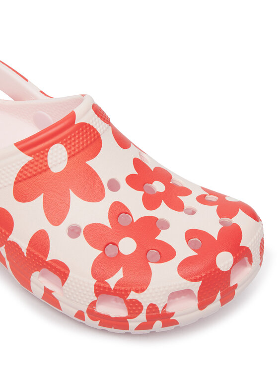 Crocs Klapki Crocs Classic Pop Petals Clog 214090 Różowy