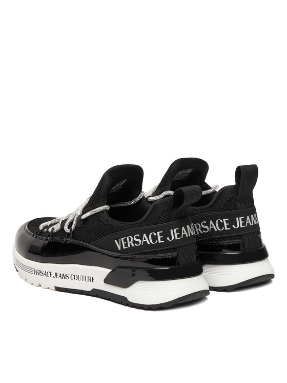 Versace Jeans Couture Снікерcи Versace Jeans Couture 79VA3SAB Чорний