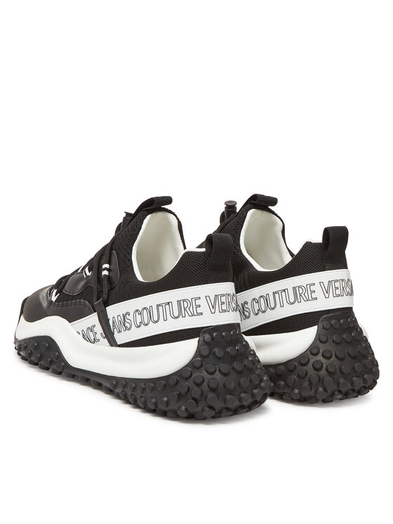 Versace Jeans Couture Снікерcи Versace Jeans Couture 78YA3SN2 Чорний