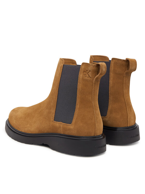 Calvin Klein Ghete Jodhpur Calvin Klein Combat Ess Chelsea Boot Su YM0YM01372 Maro