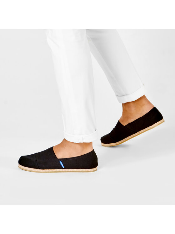 Jack & Jones Εσπαντρίγιες Jack & Jones Jfwespadrille Canvas 12169384 Μαύρο