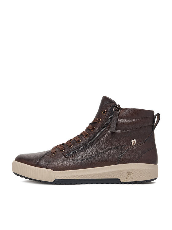 Rieker Sneakersy Rieker CEO-W0164-25 Tmavo hnedá