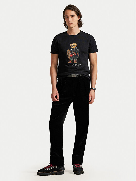 Polo Ralph Lauren Polo Ralph Lauren Camiseta 710P00094001 Negro Custom Slim Fit
