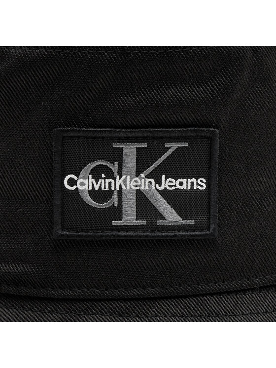 Calvin Klein Jeans Капела Calvin Klein Jeans Mono Logo Patch Bucket Hat K50K512181 Черен