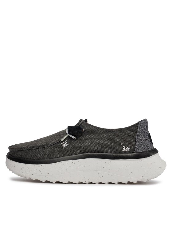 Hey Dude Poltopánky Hey Dude Wendy Peak Chambray 40255-001 Sivá