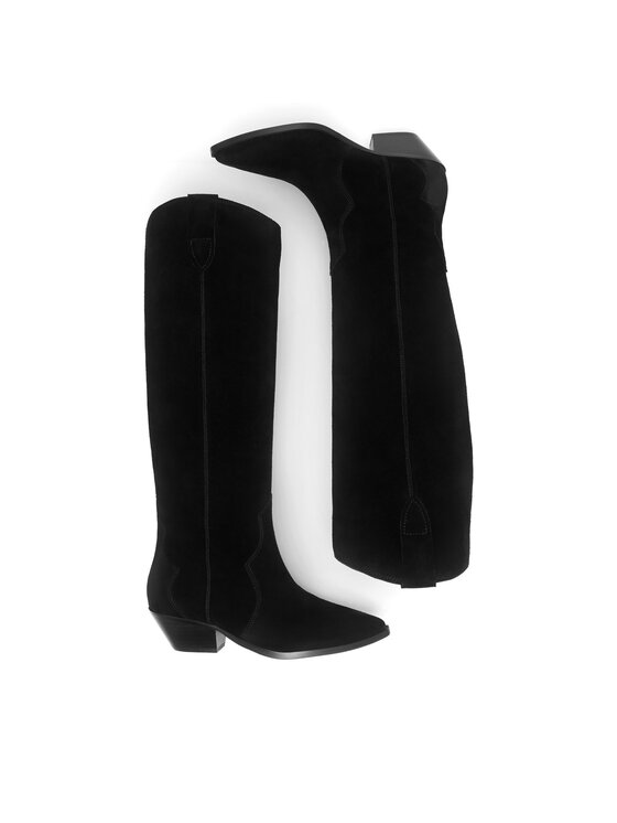 Badura Kovbojské topánky Badura V365-206 Čierna