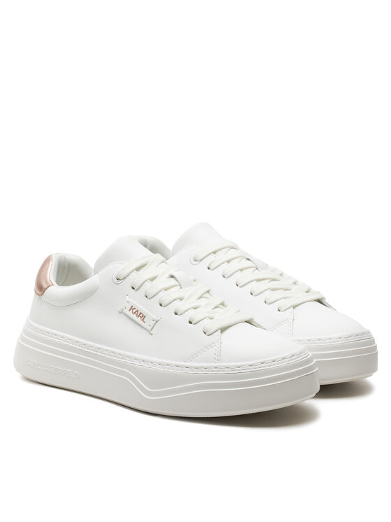KARL LAGERFELD Sneakersy KARL LAGERFELD KL63420 Bílá